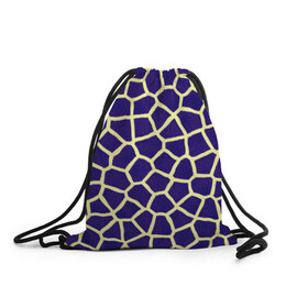 Рюкзак-мешок 3D с принтом Giraffe в Кировске, 100% полиэстер | плотность ткани — 200 г/м2, размер — 35 х 45 см; лямки — толстые шнурки, застежка на шнуровке, без карманов и подкладки | Тематика изображения на принте: жираф