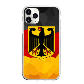 Чехол для iPhone 11 Pro матовый с принтом Германия в Кировске, Силикон |  | 