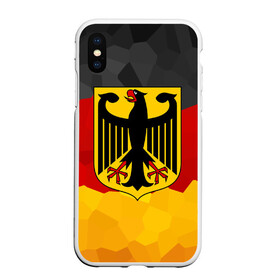 Чехол для iPhone XS Max матовый с принтом Германия в Кировске, Силикон | Область печати: задняя сторона чехла, без боковых панелей | 
