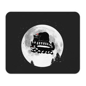 Коврик прямоугольный с принтом Totoro в Кировске, натуральный каучук | размер 230 х 185 мм; запечатка лицевой стороны | Тематика изображения на принте: котобус | рождество