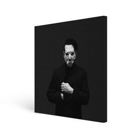 Холст квадратный с принтом Marilyn Manson в Кировске, 100% ПВХ |  | Тематика изображения на принте: звезда | знаменитость | музыка | мэрилин мэнсон | певец | рокер