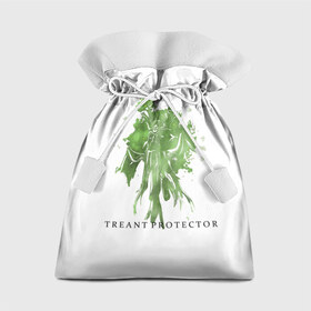 Подарочный 3D мешок с принтом Treant Protector в Кировске, 100% полиэстер | Размер: 29*39 см | Тематика изображения на принте: dota 2 | treant protector | дерево | дота