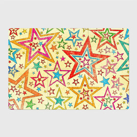Магнитный плакат 3Х2 с принтом Звезда в Кировске, Полимерный материал с магнитным слоем | 6 деталей размером 9*9 см | звёзды | орнамент | прикольные картинки | узор | цвет