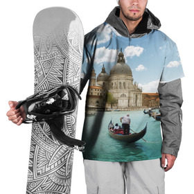 Накидка на куртку 3D с принтом Венеция в Кировске, 100% полиэстер |  | europe | italy | venice | венеция | вода | европа | ес | италия | каникулы | лодки | отдых | отпуск | солнце | туризм
