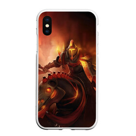 Чехол для iPhone XS Max матовый с принтом Chaos knight в Кировске, Силикон | Область печати: задняя сторона чехла, без боковых панелей | Тематика изображения на принте: chaos knight | dota 2 | дота