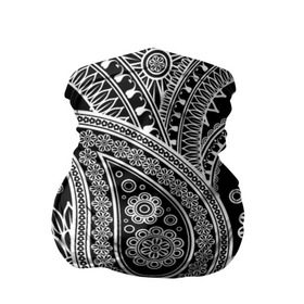 Бандана-труба 3D с принтом Paisley в Кировске, 100% полиэстер, ткань с особыми свойствами — Activecool | плотность 150‒180 г/м2; хорошо тянется, но сохраняет форму | Тематика изображения на принте: орнамент | пейсли | турецкие огурцы