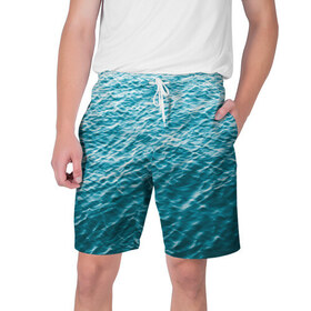 Мужские шорты 3D с принтом Море в Кировске,  полиэстер 100% | прямой крой, два кармана без застежек по бокам. Мягкая трикотажная резинка на поясе, внутри которой широкие завязки. Длина чуть выше колен | orca | sea | whale | вода | киты | косатки | лето | любовь | море | океан | отдых | пальмы | пляж | солнце