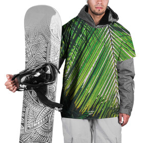 Накидка на куртку 3D с принтом пальмы в Кировске, 100% полиэстер |  | sea | summer | берег | лето | море | океан | отдых | пальмы | пляж | солнце