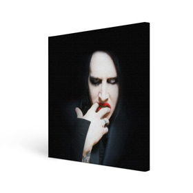 Холст квадратный с принтом Marilyn Manson в Кировске, 100% ПВХ |  | Тематика изображения на принте: звезда | знаменитость | музыка | мэрилин мэнсон | певец | рокер