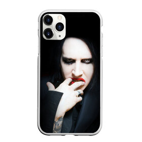 Чехол для iPhone 11 Pro матовый с принтом Marilyn Manson в Кировске, Силикон |  | звезда | знаменитость | музыка | мэрилин мэнсон | певец | рокер