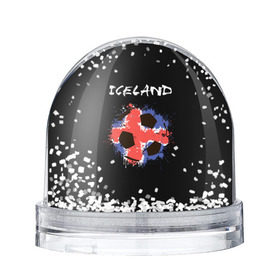Снежный шар с принтом Исландия в Кировске, Пластик | Изображение внутри шара печатается на глянцевой фотобумаге с двух сторон | Тематика изображения на принте: euro 2016