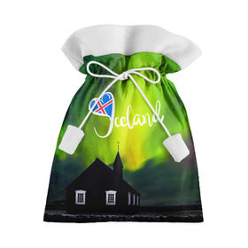 Подарочный 3D мешок с принтом Исландия в Кировске, 100% полиэстер | Размер: 29*39 см | Тематика изображения на принте: исландия