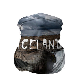Бандана-труба 3D с принтом Исландия. Водопад в Кировске, 100% полиэстер, ткань с особыми свойствами — Activecool | плотность 150‒180 г/м2; хорошо тянется, но сохраняет форму | исландия