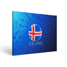 Холст прямоугольный с принтом Исландия в Кировске, 100% ПВХ |  | Тематика изображения на принте: euro 2016