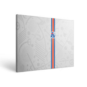 Холст прямоугольный с принтом Форма сборной Исландии по футболу в Кировске, 100% ПВХ |  | Тематика изображения на принте: euro 2016
