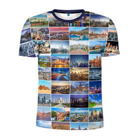 Мужская футболка 3D спортивная с принтом Туризм (10х10) в Кировске, 100% полиэстер с улучшенными характеристиками | приталенный силуэт, круглая горловина, широкие плечи, сужается к линии бедра | Тематика изображения на принте: азия | берлин | вегас | венеция | воспоминания | города | достопримечательности | европа | египет | калифорния | каникулы | лондон | милан | москва | ностальгия | нью йорк | отдых | отпуск | память