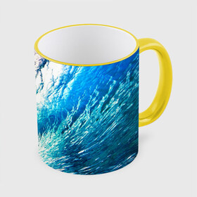 Кружка 3D с принтом Волна в Кировске, керамика | ёмкость 330 мл | Тематика изображения на принте: брызги | вода | волны | море | океан | природа