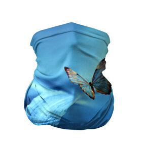 Бандана-труба 3D с принтом Бабочка 2 в Кировске, 100% полиэстер, ткань с особыми свойствами — Activecool | плотность 150‒180 г/м2; хорошо тянется, но сохраняет форму | бабочки | прикольные картинки | природа | цветы
