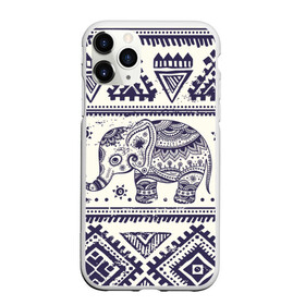 Чехол для iPhone 11 Pro Max матовый с принтом Африка в Кировске, Силикон |  | орнамент | слон | этно