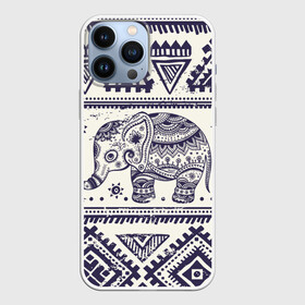 Чехол для iPhone 13 Pro Max с принтом Африка в Кировске,  |  | Тематика изображения на принте: орнамент | слон | этно