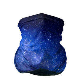 Бандана-труба 3D с принтом Ночная природа в Кировске, 100% полиэстер, ткань с особыми свойствами — Activecool | плотность 150‒180 г/м2; хорошо тянется, но сохраняет форму | горы | звезды | небо | озеро | природа