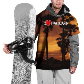 Накидка на куртку 3D с принтом Thailand в Кировске, 100% полиэстер |  | море | отдых | отпуск | пляж | солнце | туризм | турист