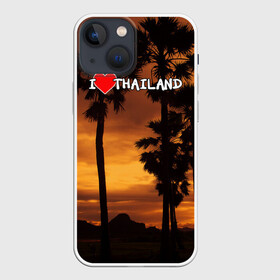 Чехол для iPhone 13 mini с принтом Thailand в Кировске,  |  | море | отдых | отпуск | пляж | солнце | туризм | турист