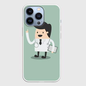 Чехол для iPhone 13 Pro с принтом Доктор в Кировске,  |  | doctor | house md | md | врач | дантист | доктор | мед работник | медецина | медик | хирург
