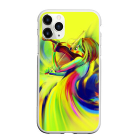 Чехол для iPhone 11 Pro матовый с принтом Скрипачка в Кировске, Силикон |  | art | music | искусство | мелодия | музыка | скрипка