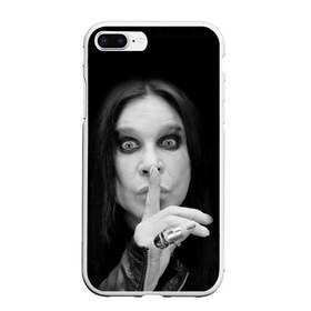 Чехол для iPhone 7Plus/8 Plus матовый с принтом Ozzy Osbourne в Кировске, Силикон | Область печати: задняя сторона чехла, без боковых панелей | rock | знаменитость | оззи осборн | рок | рок группа | рок звезда | рок музыка