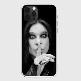 Чехол для iPhone 12 Pro с принтом Ozzy Osbourne в Кировске, силикон | область печати: задняя сторона чехла, без боковых панелей | Тематика изображения на принте: rock | знаменитость | оззи осборн | рок | рок группа | рок звезда | рок музыка