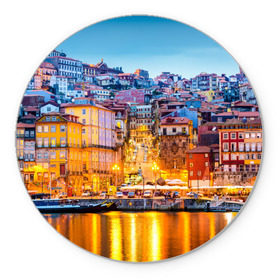 Коврик круглый с принтом Португалия в Кировске, резина и полиэстер | круглая форма, изображение наносится на всю лицевую часть | europe | lisbon | portugal | европа | ес | загар | каникулы | купание | лиссабон | море | отдых | отпуск | пляж | португалия | туризм