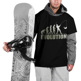 Накидка на куртку 3D с принтом Эволюция в Кировске, 100% полиэстер |  | Тематика изображения на принте: эволюция