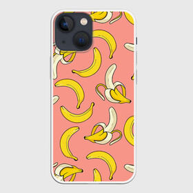 Чехол для iPhone 13 mini с принтом Банан 1 в Кировске,  |  | banana | банан | бананы | паттерн