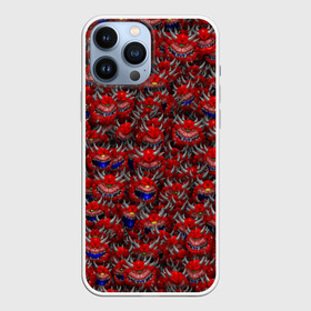 Чехол для iPhone 13 Pro Max с принтом Какодемоны (pixel art) в Кировске,  |  | Тематика изображения на принте: doom | демон | дум