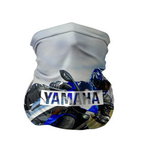 Бандана-труба 3D с принтом Yamaha 5 в Кировске, 100% полиэстер, ткань с особыми свойствами — Activecool | плотность 150‒180 г/м2; хорошо тянется, но сохраняет форму | yamaha