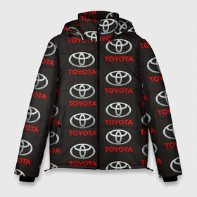 Мужская зимняя куртка 3D с принтом Toyota в Кировске, верх — 100% полиэстер; подкладка — 100% полиэстер; утеплитель — 100% полиэстер | длина ниже бедра, свободный силуэт Оверсайз. Есть воротник-стойка, отстегивающийся капюшон и ветрозащитная планка. 

Боковые карманы с листочкой на кнопках и внутренний карман на молнии. | тайота