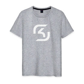 Мужская футболка хлопок с принтом SK-Gaming в Кировске, 100% хлопок | прямой крой, круглый вырез горловины, длина до линии бедер, слегка спущенное плечо. | csgo | esports | gaming | lg | sk | team