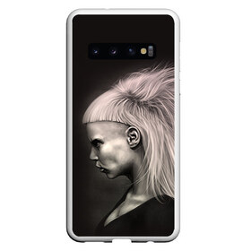 Чехол для Samsung Galaxy S10 с принтом Die Antwoord 6 в Кировске, Силикон | Область печати: задняя сторона чехла, без боковых панелей | Тематика изображения на принте: die antwoord | die antword | ninja | yo landi | yolandi visser | zef | ди антвурд | йоланди фиссер | йоландиб иоланди