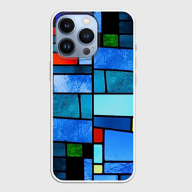Чехол для iPhone 13 Pro с принтом Мозаичная абстракция в Кировске,  |  | Тематика изображения на принте: линии | орнамент | прикольные картинки | узор | цвет