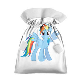 Подарочный 3D мешок с принтом My little pony 2 в Кировске, 100% полиэстер | Размер: 29*39 см | пони