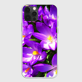 Чехол для iPhone 12 Pro Max с принтом Сиреневая прелесть в Кировске, Силикон |  | лепестки | прикольные картинки | сиреневый | цветочки | цветы