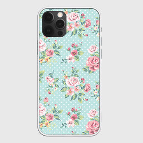 Чехол для iPhone 12 Pro Max с принтом Цветы ретро 1 в Кировске, Силикон |  |   | винтаж | прованс | роза | роспись | узор | цветок | цветы
