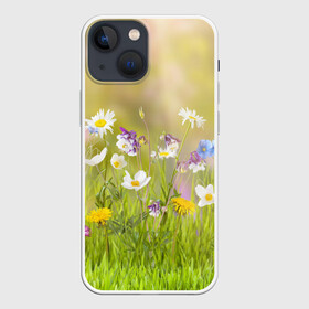 Чехол для iPhone 13 mini с принтом Солнечная нежность в Кировске,  |  | лепестки | лучи | прикольные картинки | солнце | цветочки | цветы