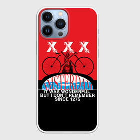 Чехол для iPhone 13 Pro Max с принтом Amsterdam t shirt в Кировске,  |  | american football | baseball | fashion | football | sport | sport league | style | team | west | американский футбол | амстер | амстердам | амстэрдам | бейсбол | голландия | запад | команды | мода | надписи | спорт | спортивные лиги | стиль