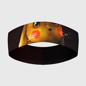 Повязка на голову 3D с принтом Пика Пика в Кировске,  |  | bulbasaur | pikachu | pokemon | squirtle | бальбазар | пикачу | покемон | сквиртл