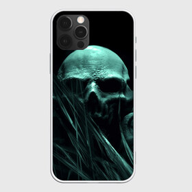 Чехол для iPhone 12 Pro Max с принтом Череп на дне в Кировске, Силикон |  | вода | водоросли | дьявол | монстр | прикольные картинки | череп