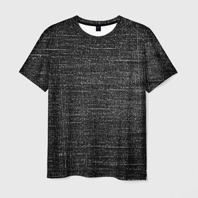 Мужская футболка 3D с принтом Джинсовый стиль в Кировске, 100% полиэфир | прямой крой, круглый вырез горловины, длина до линии бедер | Тематика изображения на принте: джинсы | потертые | текстуры