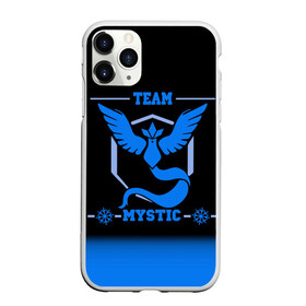 Чехол для iPhone 11 Pro Max матовый с принтом Team Mystic в Кировске, Силикон |  | Тематика изображения на принте: go | mystic | pokemon | team | покемон