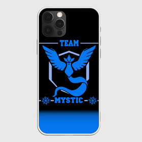 Чехол для iPhone 12 Pro с принтом Team Mystic в Кировске, силикон | область печати: задняя сторона чехла, без боковых панелей | Тематика изображения на принте: go | mystic | pokemon | team | покемон